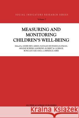 Measuring and Monitoring Children's Well-Being