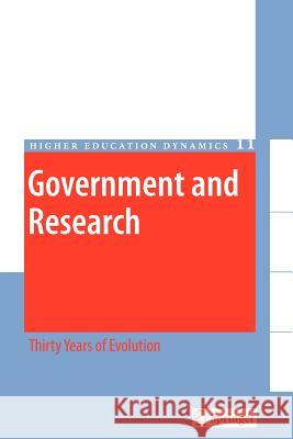 Government and Research: Thirty Years of Evolution