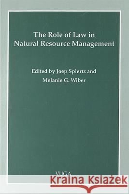 The Role of Law in Natural Resource Management