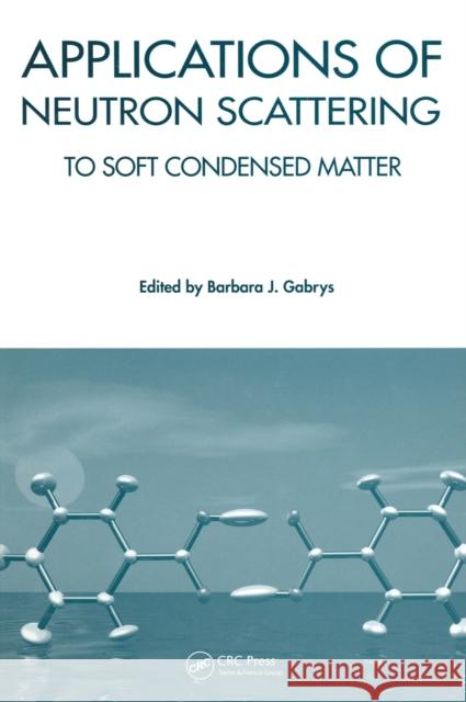 Applications of Neutron Scattering to Soft Condensed Matter
