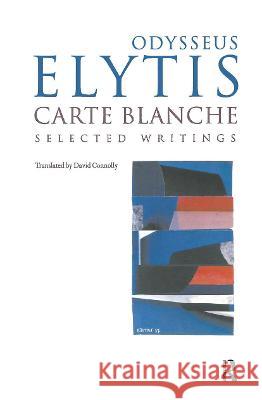 Carte Blanche: Selected Writings
