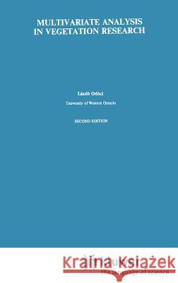 Multivariate Analysis in Vegetation Research