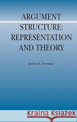 Argument Structure:: Representation and Theory