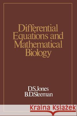 Differential Equations and Mathematical Biology