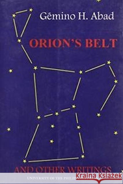 Orion's Belt: And Other Writings