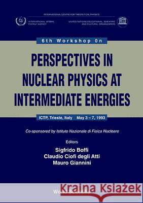 Perspectives in Nuclear Physics at Intermediate Energy - Proceedings of the 6th Workshop