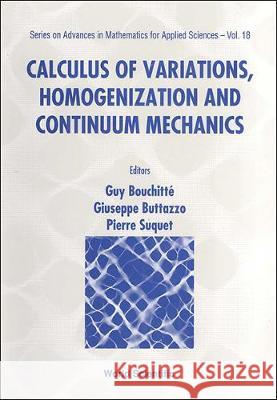 Calculus Of Variations, Homogenization And Continuum Mechanics