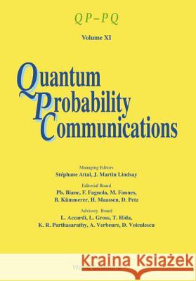 Quantum Probability Communications: Qp-Pq - Volume XII