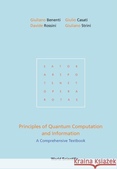 Principles of Quantum Computation and Information: A Comprehensive Textbook