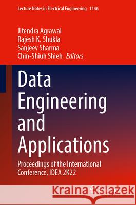 Data Engineering and Applications: Proceedings of the International Conference, Idea 2k22