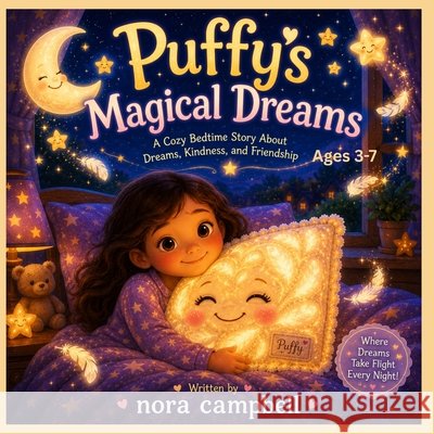 Puffy's Magical Dreams: A Cozy Bedtime Story About Dreams, Kindness, and Friendship. Ages 3-7
