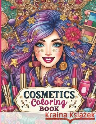 Cosmetics Coloring Book
