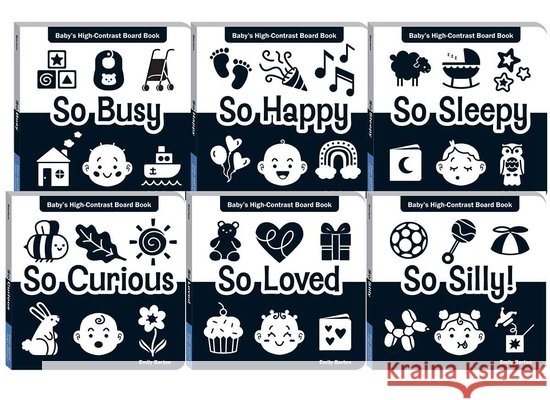 Baby's First Moments Series Complete Board Book 6-Book Set