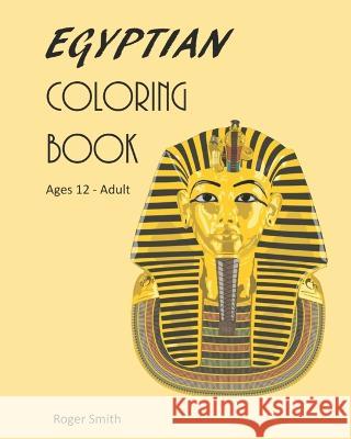Egyptian Coloring Book: Children and Adults