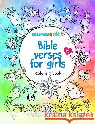 Bible verses for Girls: Coloring Book
