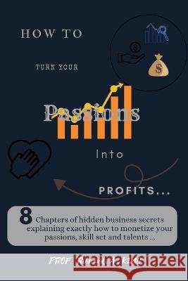 How to turn your passions, skill set and talents into profits