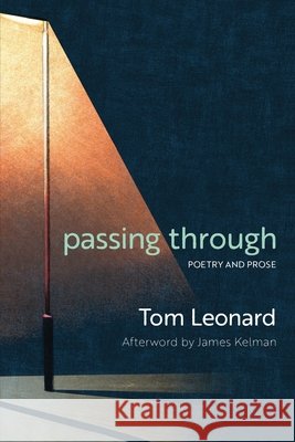 passing through: Poetry and Prose