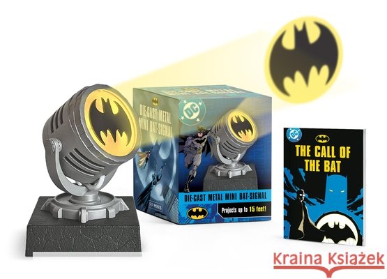 Batman: Die-Cast Metal Mini Bat-Signal: Projects up to 15 feet!