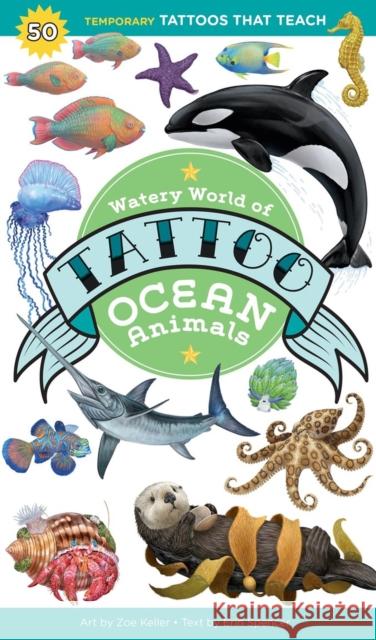Watery World of Tattoo Ocean Animals