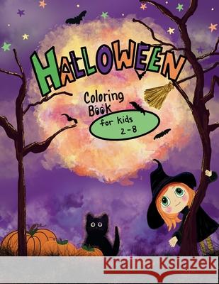 Halloween Coloring Book for Kids 2 - 8