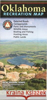Oklahoma Recreation Map Benchmark Maps 9780783499208 National Geographic Maps - książka