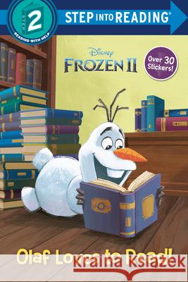 Olaf Loves to Read! (Disney Frozen 2) Random House Disney 9780736440820 Random House Disney - książka