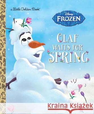 Olaf Waits for Spring (Disney Frozen) Victoria Saxon Rh Disney 9780736437653 Random House Disney - książka