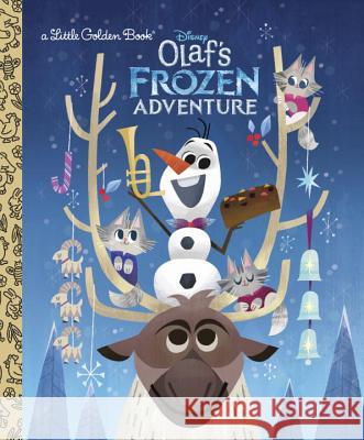 Olaf's Frozen Adventure Little Golden Book (Disney Frozen) Andrea Posner-Sanchez Rh Disney 9780736438353 Random House Disney - książka