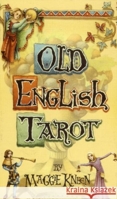 Old English Tarot Maggie Kneen 9781572810402 U.S. Games Systems - książka