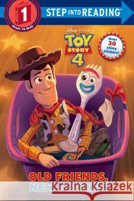 Old Friends, New Friends (Disney/Pixar Toy Story 4) Bouchard, Natasha 9780736440110 Random House Disney - książka