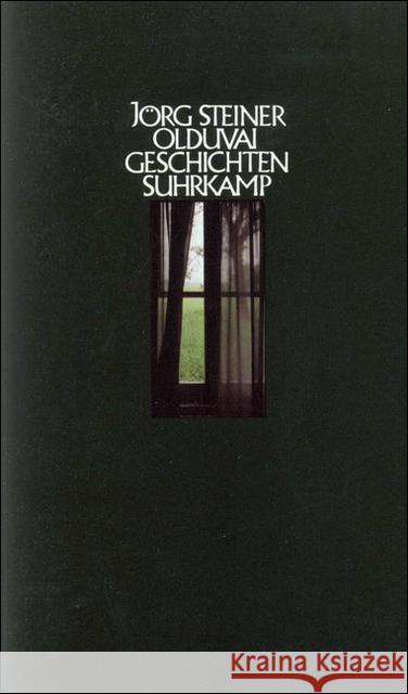 Olduvai : Geschichten Steiner, Jörg 9783518035696 Suhrkamp - książka