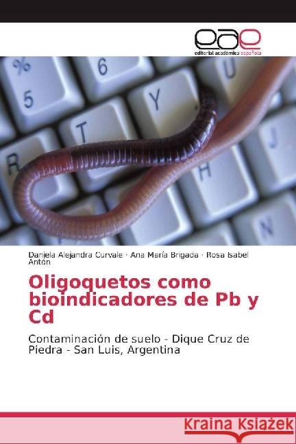 Oligoquetos como bioindicadores de Pb y Cd : Contaminación de suelo - Dique Cruz de Piedra - San Luis, Argentina Curvale, Daniela Alejandra; Brigada, Ana María; Antón, Rosa Isabel 9783639604146 Editorial Académica Española - książka