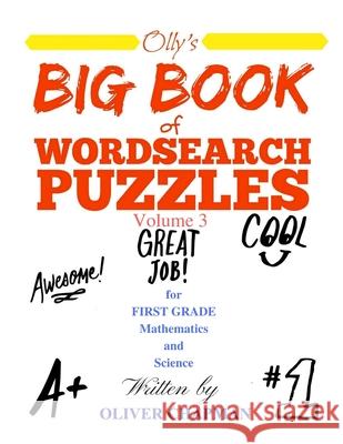 Olly's Big Book of Wordsearch Puzzles - Volume 3 Oliver Chapman 9781689667388 Independently Published - książka