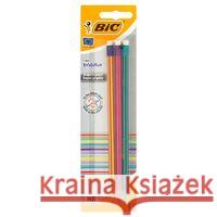 Ołówek Evolution z gumką bls 3szt BIC  3270220093725 Bic - książka