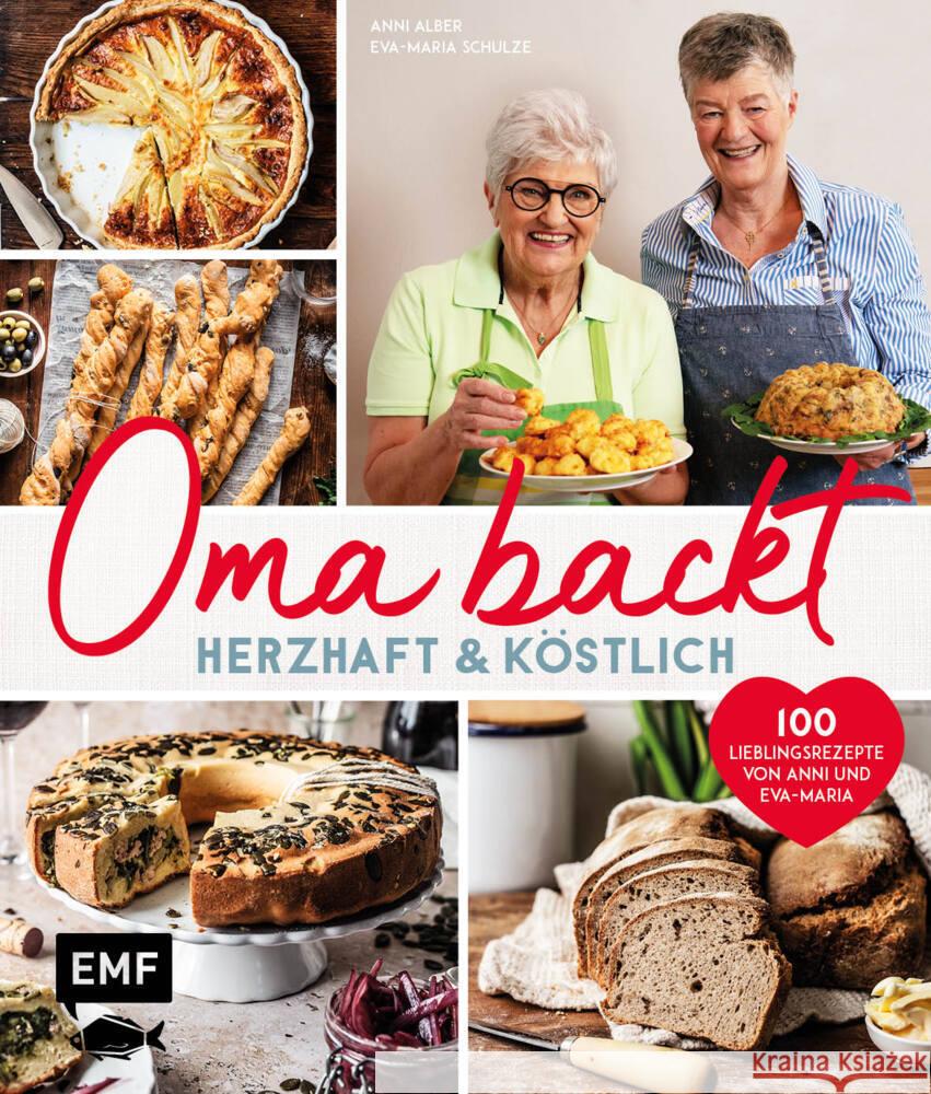 Oma backt: Herzhaft und köstlich Alber, Anni, Schulze, Eva-Maria 9783745910940 EMF Edition Michael Fischer - książka