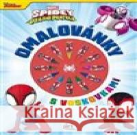 Omalovánky s voskovkami Spidey  8595593844701 Jiri models - książka
