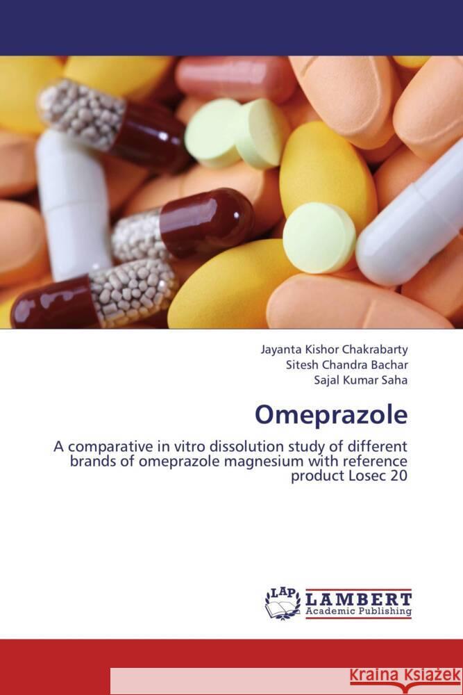 Omeprazole : A comparative in vitro dissolution study of different brands of omeprazole magnesium with reference product Losec 20 Kishor chakrabarty, Jayanta; Chandra Bachar, Sitesh; Kumar Saha, Sajal 9783659253959 LAP Lambert Academic Publishing - książka