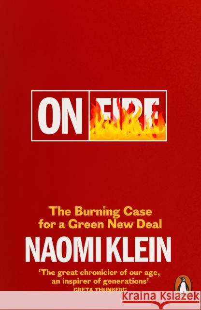 On Fire: The Burning Case for a Green New Deal Klein Naomi 9780141991306 Penguin Books Ltd - książka