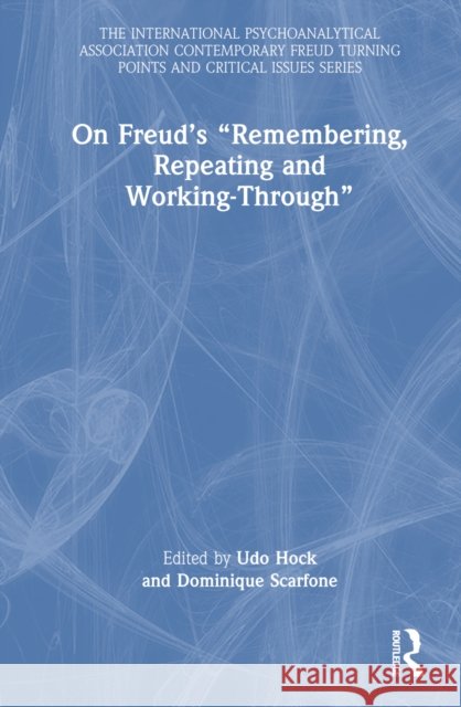 On Freud's 
