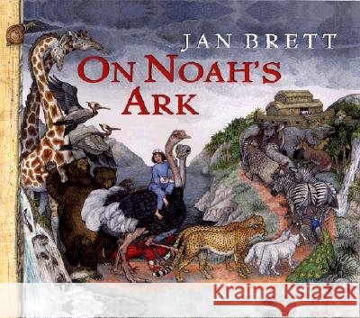 On Noah's Ark Jan Brett Jan Brett 9780399240287 Putnam Publishing Group - książka