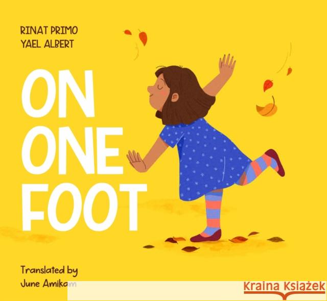 On One Foot Rinat Primo 9781805002062 Green Bean Books - książka