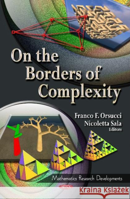 On the Borders of Complexity Franco F Orsucci, Nicoletta Sala 9781614705765 Nova Science Publishers Inc - książka