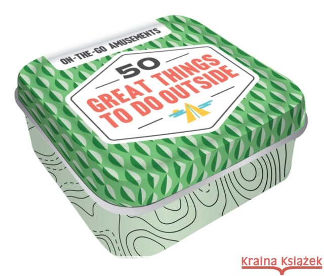 On-The-Go Amusements: 50 Great Things to Do Outside: (Screen-Free Boredom Busters for Summer Days or School Holidays, Activity Ideas for Family Fun To Chronicle Books 9781452183039 Chronicle Books - książka