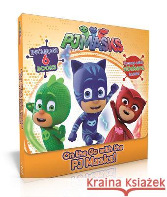 On the Go with the Pj Masks! (Boxed Set): Into the Night to Save the Day!; Owlette Gets a Pet; Pj Masks Make Friends!; Super Team; Pj Masks and the Di Various 9781534411326 Simon Spotlight - książka