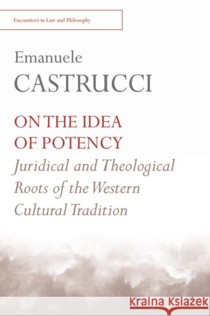 On the Idea of Potency: Juridical and Theological Roots of the Western Cultural Tradition Emanuele Castrucci 9781474411844 Edinburgh University Press - książka