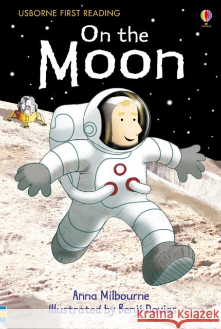 On the Moon Anna Milbourne 9781409535782 Usborne Publishing Ltd - książka