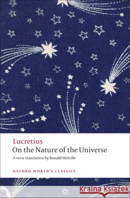 On the Nature of the Universe Lucretius 9780199555147  - książka