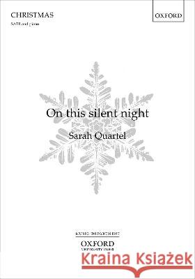 On this Silent Night Sarah Quartel   9780193562394 Oxford University Press - książka