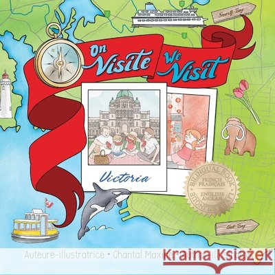 On Visite Victoria - We Visit Victoria Chantal Maxine 9781067929800 Mountain Star Publications - książka