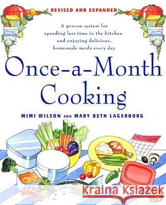 Once-a-Month Cooking: Revised and Expanded Lagerborg, Mary Beth 9780312366254 St. Martin's Griffin - książka